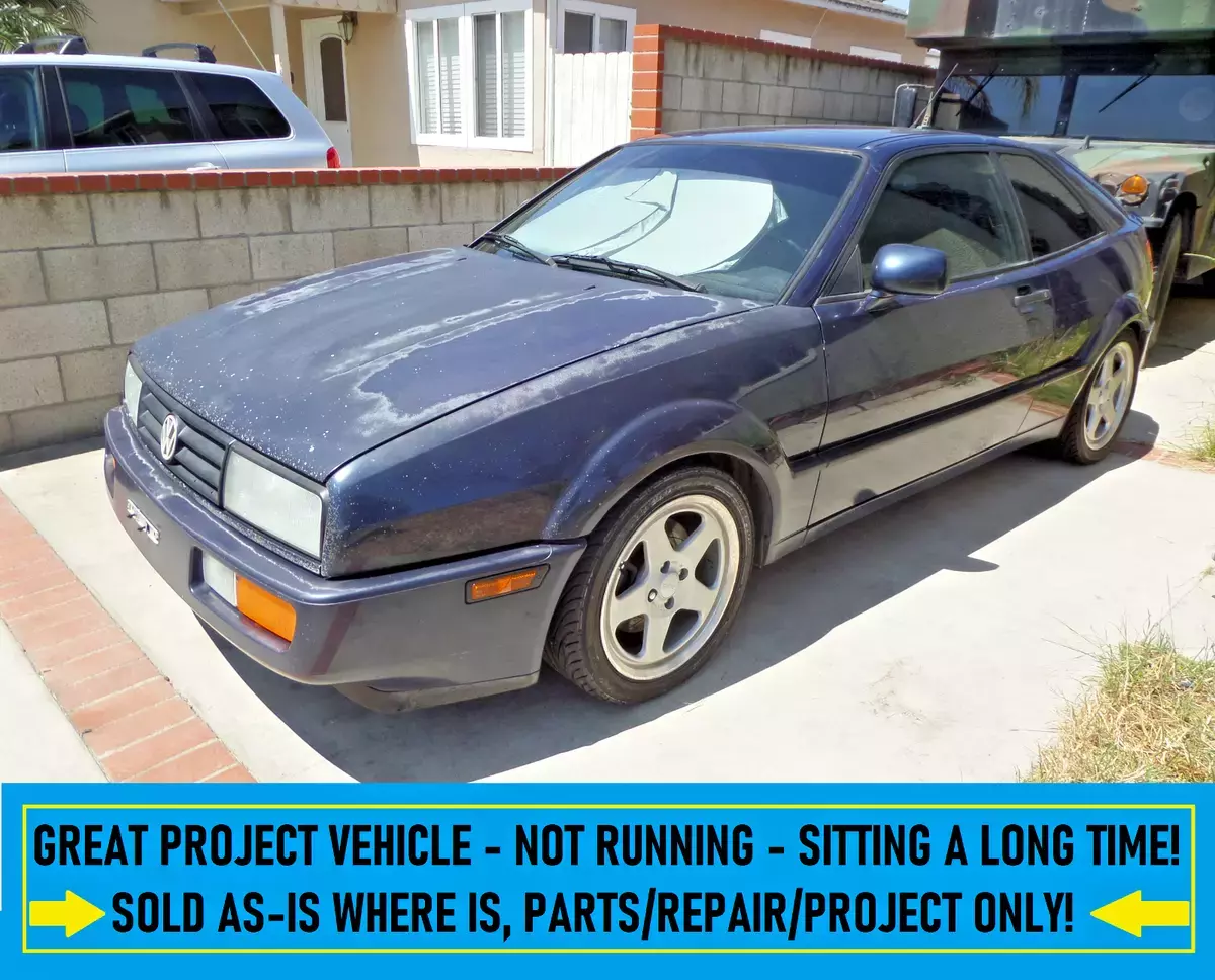 1990 Volkswagen Corrado G60 Supercharged Coupe - Estate Sale / Project Vehicle