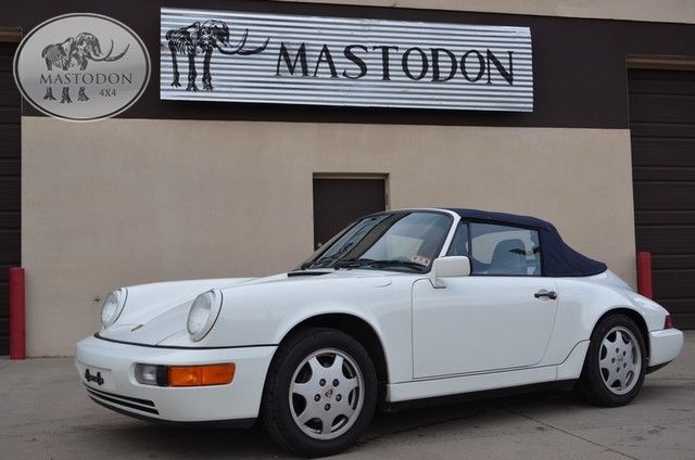 1990 Porsche 911 cabriolet cabrio cab C4