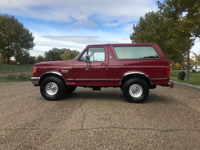 1991 Ford Bronco Silver Anniversary