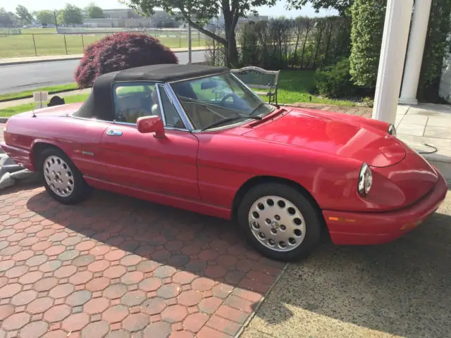 1991 Alfa Romeo Spider Spider Veloce