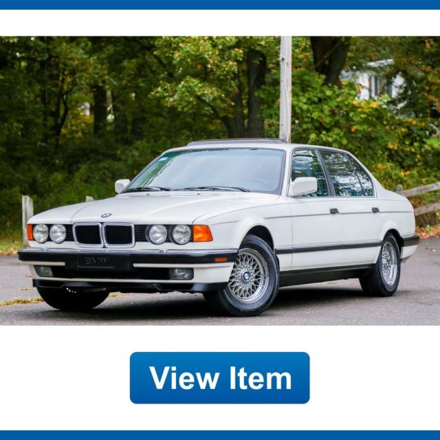 1991 BMW 7-Series Base Sedan 4-Door