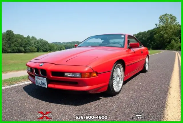 1991 BMW 8-Series 850i, Manual Transmission