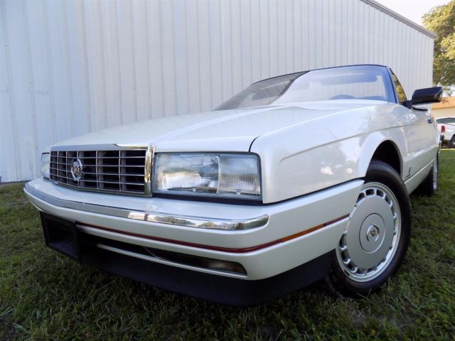 1991 Cadillac Allante 19K LOW Museum Miles FLordia Carfax Clean