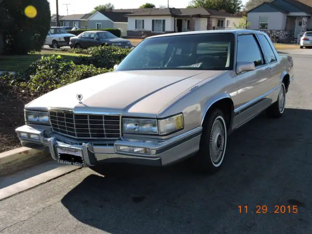 1991 Cadillac DeVille coupe- 2 door