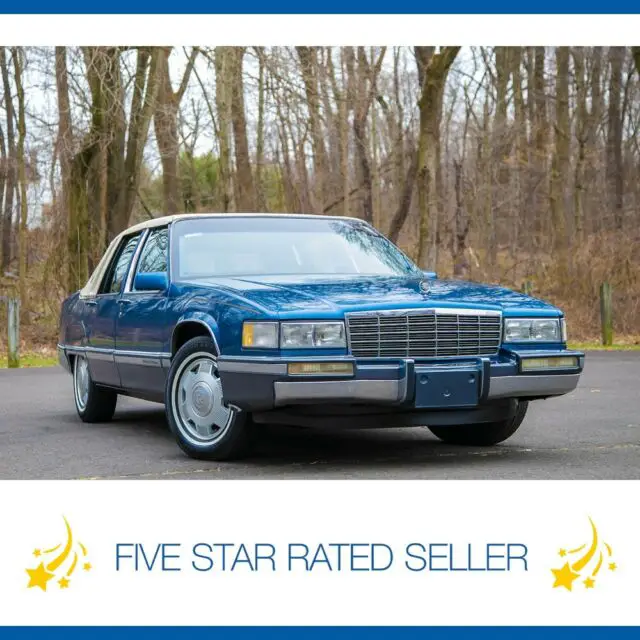 1991 Cadillac Fleetwood Super Low  48K Mi Southern Carriage Top Collectible!