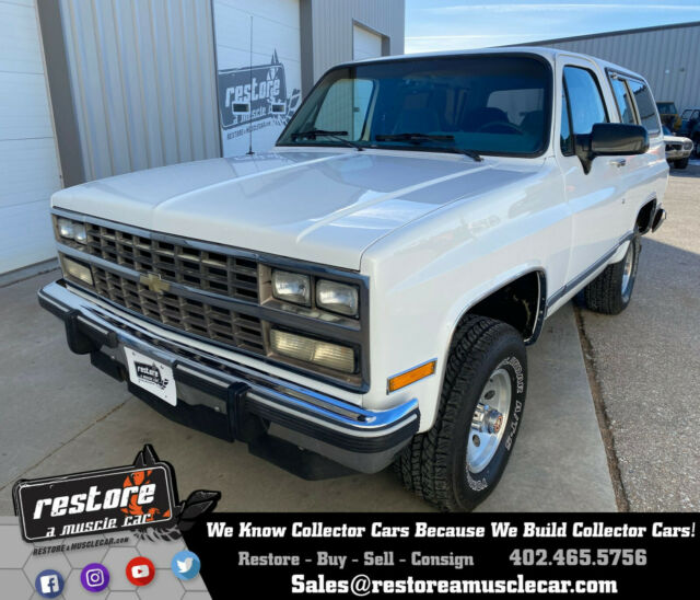 1991 Chevrolet Blazer California K5 4x4, 350 - Auto, AC, Removable Top