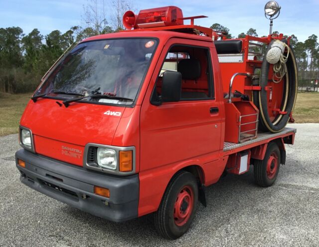 1991 Daihatsu HIJET 4X4 MINI FIRE TRUCK