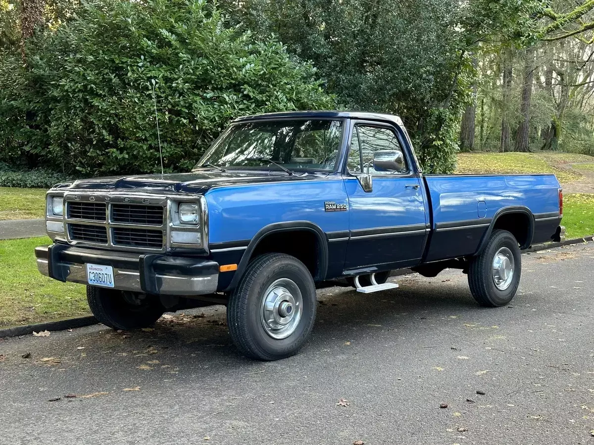 1991 Dodge D250 & W250 LE 2500 5.9L 12-VALVE DIESEL