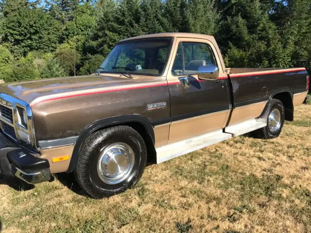 1991 Dodge Ram 2500 Ram250 Regular Cab Long Bed Cummings Diesel 2wd