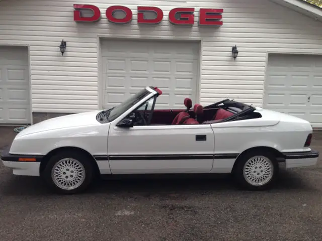 1991 DODGE SHADOW CONVERTIBLE for sale: photos, technical ...