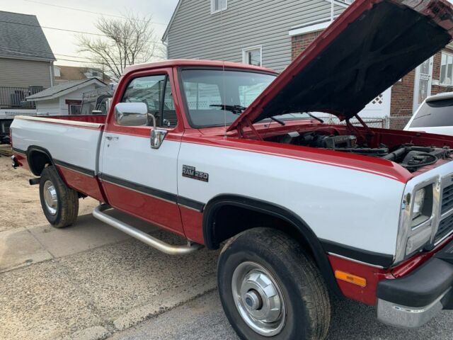 1991 Dodge Other Pickups RED