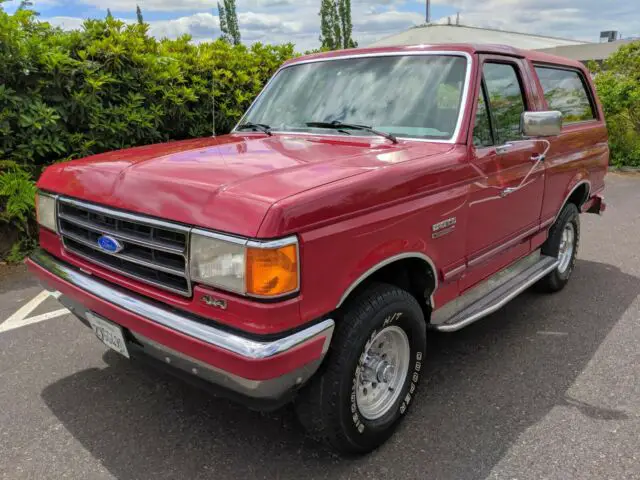 1991 Ford Bronco Silver Edition 25th Anniversary