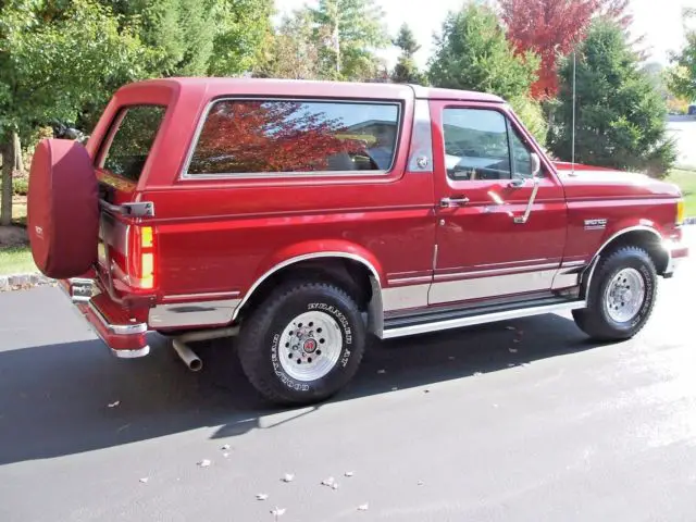 1991 Ford Bronco Silver Anniversary Edition