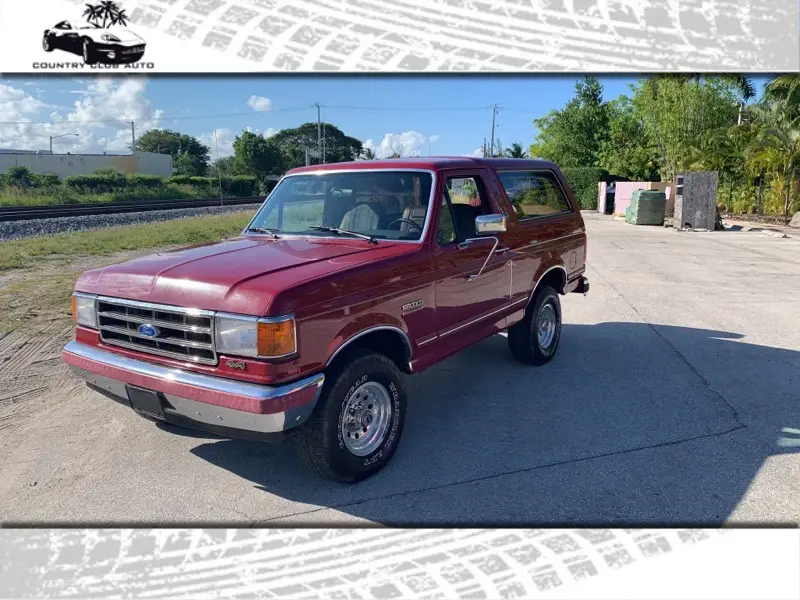 1991 Ford Bronco Silver Anniversary