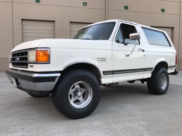 1991 Ford Bronco Ford Bronco XLT 4x4