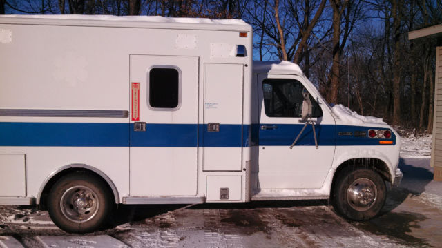 1991 Ford E-Series Van ambulance body