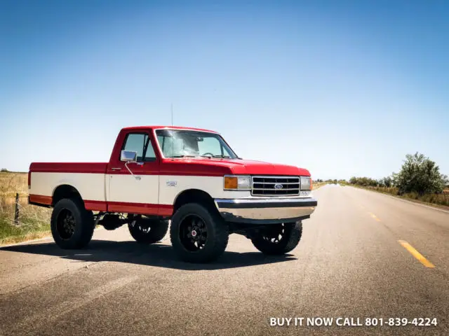 1991 Ford F-150 F150 XLT LARIAT 4WD SHORT BED SHOP TRUCK NEW 5.0V8