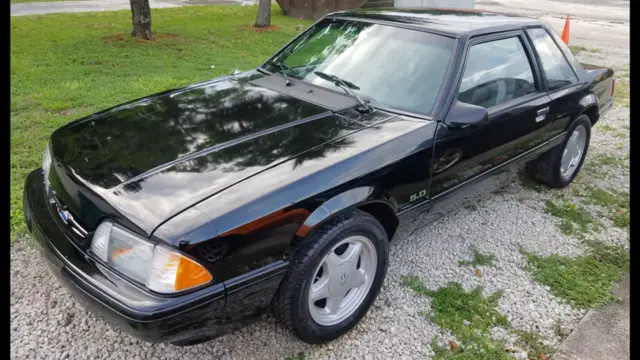 1991 Ford Mustang LX Coupe Black 5 speed