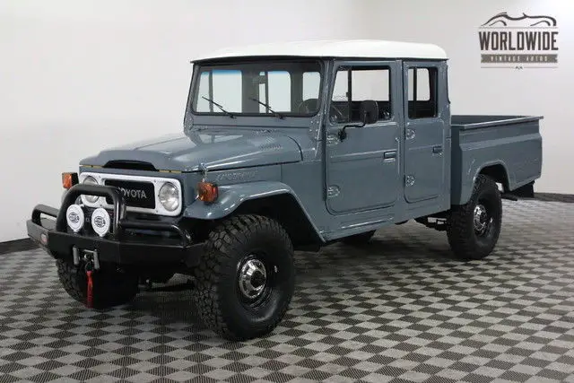 1991 Toyota FJ45 CREW CAB FRAME OFF RESTORED DIESEL