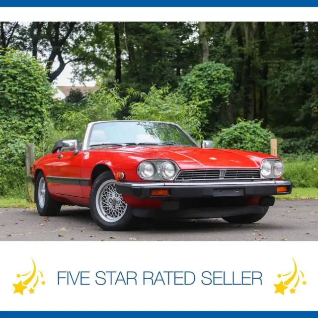 1991 Jaguar XJS V12 Convertible Low 69K Mi CARFAX Classic Edtn Florida