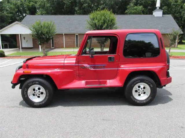 1991 Jeep Wrangler Renegade Sport Utility 2-Door