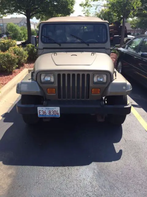 1991 Jeep Wrangler Sahara 4.0L Inline 6 4x4 Automatic