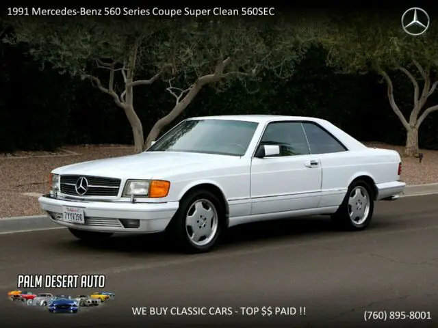 1991 Mercedes-Benz 560 Series Coupe Super Clean 560SEC