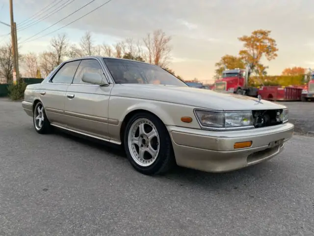 1991 Nissan Laurel HC33 C33 2J9 Pearl Two Tone RB20det 5 speed