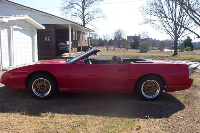 1991 Pontiac Trans Am FIREBIRD TRANSAM CONVERTIBLE