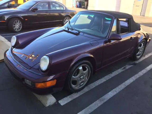 1991 Porsche 911 Carrera 2Dr Convertible