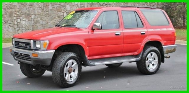 1991 Toyota 4Runner SR5 V6 4dr 4WD SUV