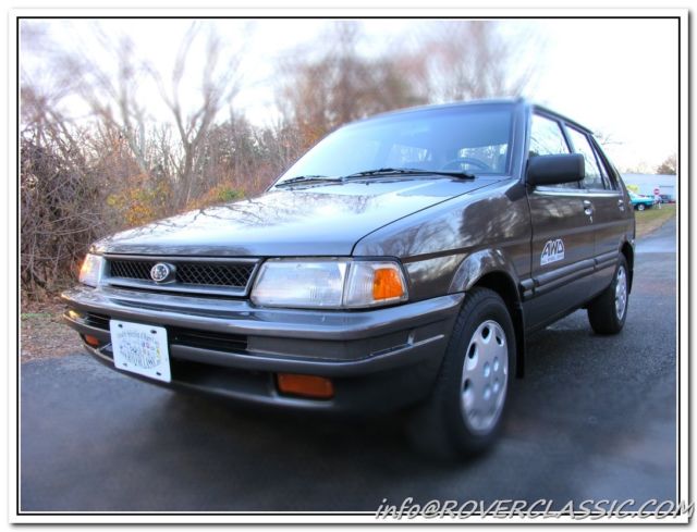 1991 Subaru Justy GL AWD