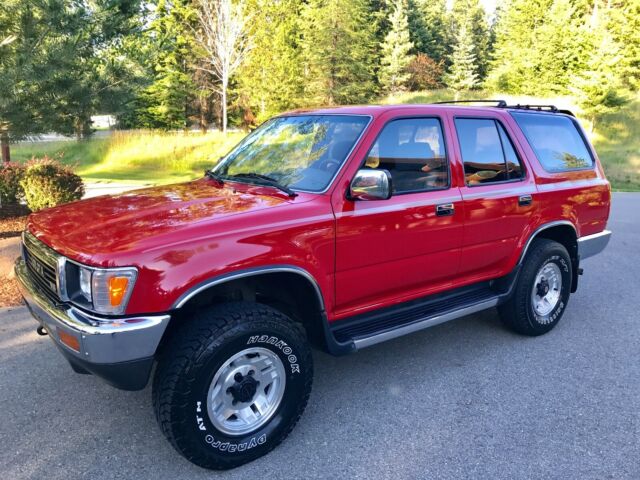 1991 Toyota 4Runner SR5 4x4 One Owner 100% Rust Free and Original
