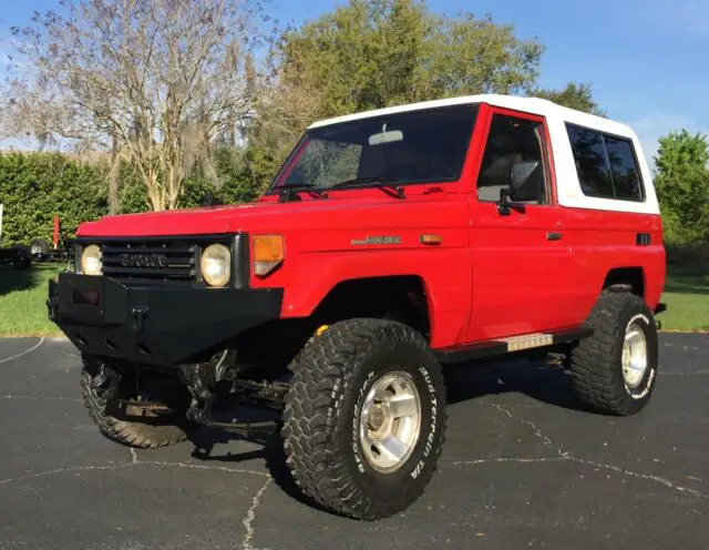 1991 Toyota Land Cruiser PZJ73   5 cil. 3.5L   Diesel  Engine  4x4   5 sp