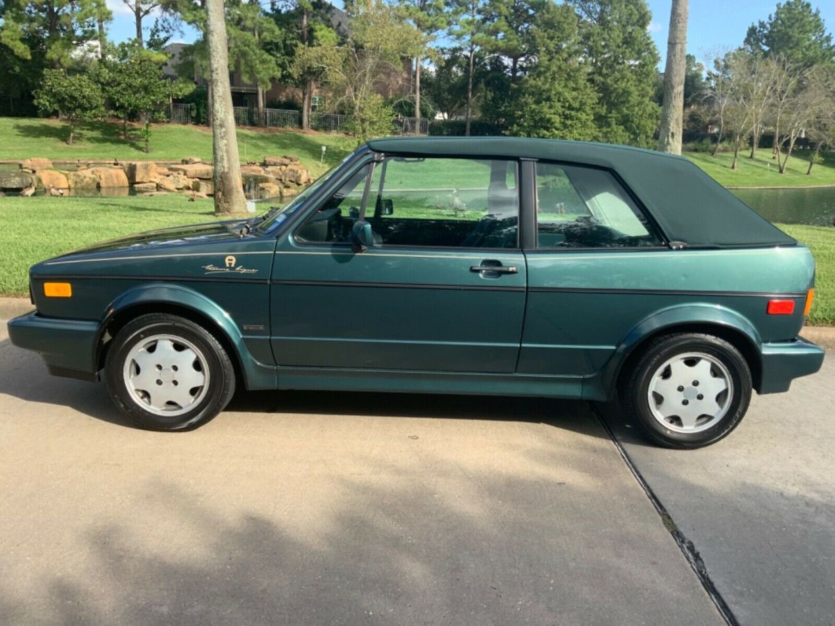 1991 Volkswagen Rabbit Cabriolet Ã‰tienne Aigner Edition