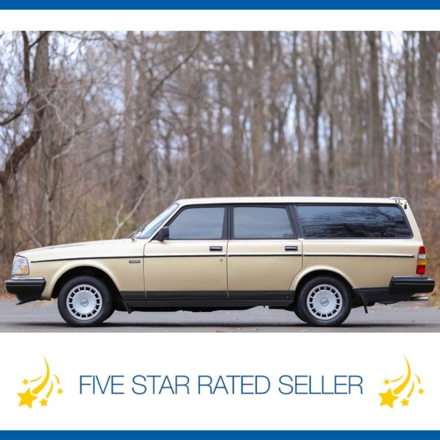 1991 Volvo 240 Wagon 5 Speed Manual Rare Reliable Clean CARFAX