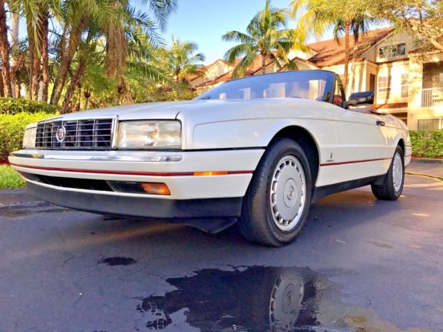 1992 Cadillac Allante Convertible - LOW MILE FLORIDA CAR - Clean CARFAX