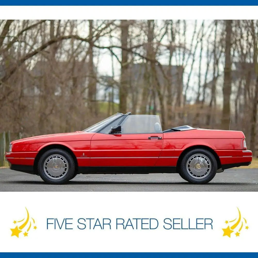 1992 Cadillac Allante Super Low 56K Mi Convertible California Serviced CARFAX!