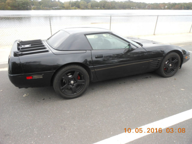 1992 Chevrolet Corvette BLACK convertible