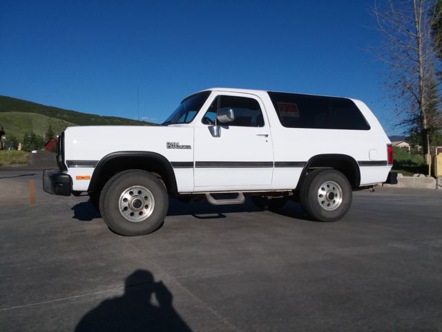 1992 Dodge Ramcharger Canyon Sport