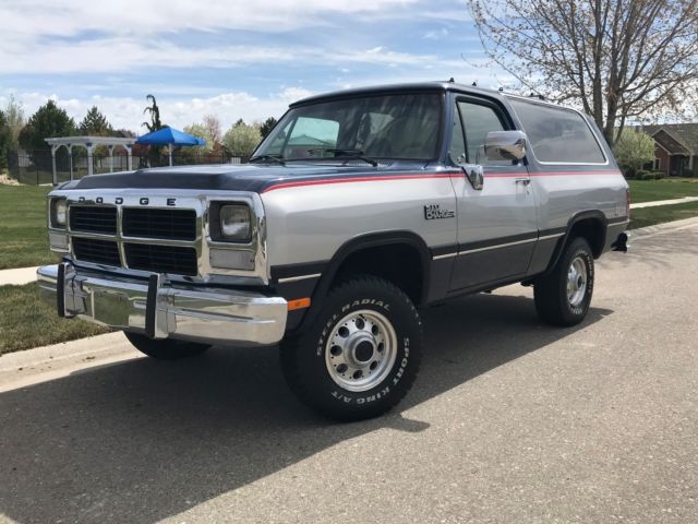 1992 Dodge Ramcharger LE