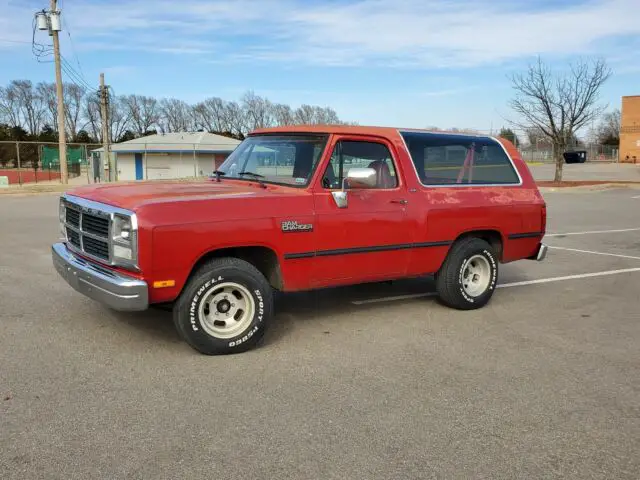 1992 Dodge Ramcharger