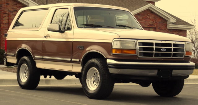 1992 Ford Bronco Bronco XLT