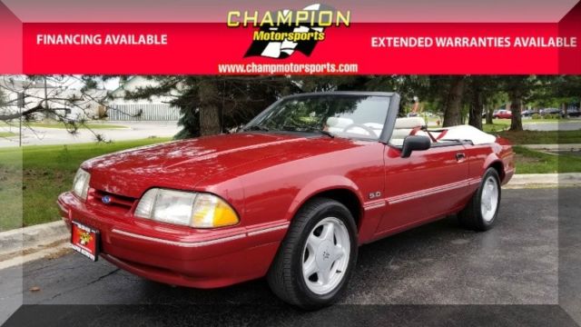 1992 Ford Mustang 2dr Convertible LX Sport 5.0L