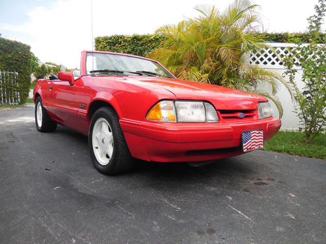 1992 Ford Mustang Convertible Lx Gt 50 V8 Summer Edition 5 Speed 25