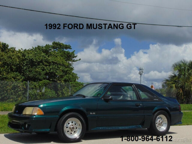 1992 Ford Mustang GT FOX BODY MUSTANG 302 BUILT ENGINE AUTOMATIC BUCKET SEATS