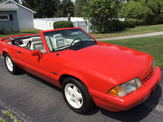 1992 Ford Mustang Lx 50 Convertible Summer Edition For Sale