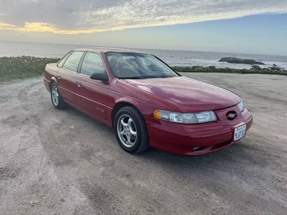 1992 Ford Taurus Sedan Red SHO for sale