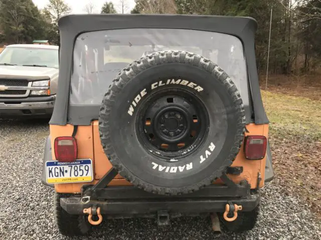 1992 Jeep Wrangler 4 inch lift