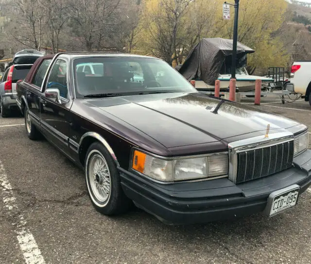 1992 Lincoln Town Car Executive